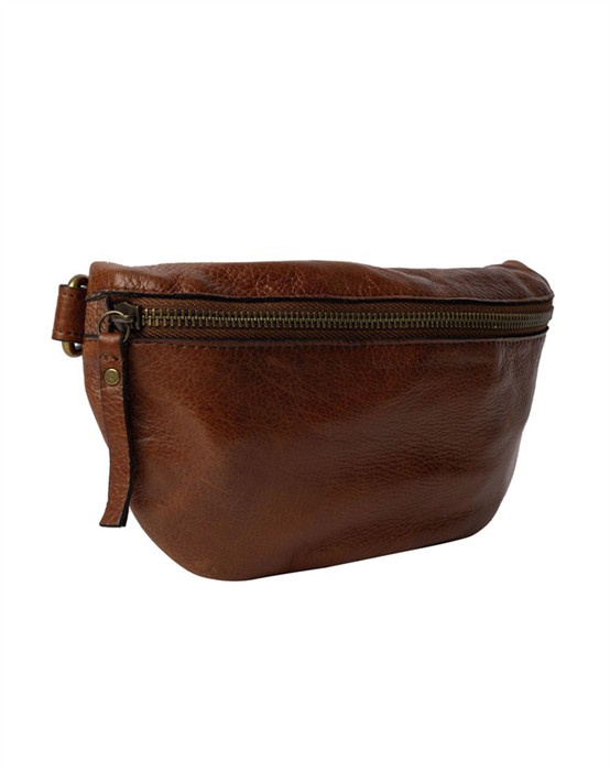 Re:Designed - Gisela Urban Bæltetaske - Walnut/Brass